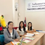 A Thai language class at Thai Voice Language School