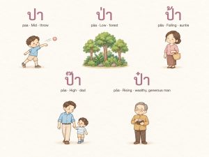 Why Thai tones matter #1